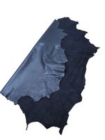 Black Garment textured Quality Leather Sheep Lamb Nappa Skins