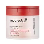 Medicube Red Succinic Acid Panthenol Facial Peeling Pads - with Niacinamide