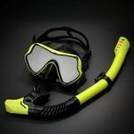 Professional Scuba Diving Snorkel Mask Set Swimming Underwater Anti Fog Adults