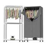 DMD | Hang-n-Dry 2 Tier Electric Clothes Drying Rack Heated Airer Laundry Airer