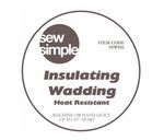 Sew Simple Insulated Heat Resistant Wadding for Oven Gloves Table Runners