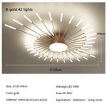 Modern Creativity Fireworks Led Ceiling Lights Living Dining Room Ceiling Chande
