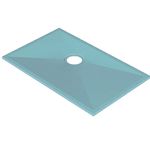 AKW Tuff Form Shower Former Tray, Wet Room Walk In Base, All Size & Waste Option