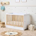 Tutti Bambini - Riley Mini Cot Bed with Drawer - Unopened - Brand new