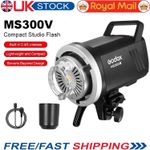 Godox MS300V 300W GN58 Compact Studio Flash Strobe Light Bowens Mount for Photo