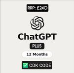 🔥 CHATGPT PLUS 12 MONTHS 1 YEAR 