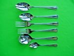 INDIVIDUAL ONEIDA 18/8 STAINLESS BALMORAL FORKS DESSERT SOUP TEA SPOONS  aa