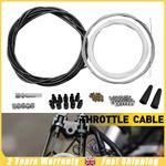 NEW UNIVERSAL INNER CLUTCH THROTTLE BRAKE CABLE REPAIR KIT MOTORCYCLE NIPPLES 5m