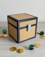 Minecraft Chest Piggy Bank (Single or Double Size)