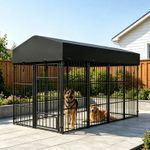Heavy Duty Welded Dog Kennel Dog Enclosures Fence with Safety Locks for Chicken
