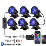 Lights/Set RGB LED Underwater Spot Light Aquarium Garden Fountain Pond Lamp