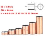 ID 12mm OD 14mm SF-1 Oilless Self Lubricating Composite Bearing Bushing Sleeve