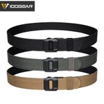 IDOGEAR Tactical Belt 1.5" Sturdy Mens Belts CCW Belt Nylon Gun Belt Rigid Heavy