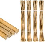 Natural Bamboo Plant Support Canes Heavy Duty Garden Stakes for Tomatoes Beans