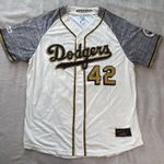 LA Dodgers Jackie Robinson Commemorative Jersey #42 Limited 15/4/26 Vs Mets