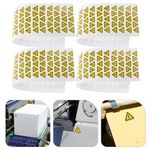 200 Pcs Warning Signs Stickers High Voltage Electric Hazard Shocks Decal