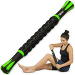 Portable Massage Roller Stick Black Leg Calf Muscle Sport Roller Pain Relief