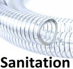 Sanitation Hose  Clear PVC Toilet Waste Slurry Pipe Boat Marine Boat