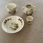 Bunnikins Children’s China Crockery 4 Piece Set