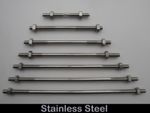 M6 Stainless Threaded Stud Motorcycle Gear Link Rod Left Hand/Right Hand Thread