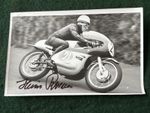 1960s Heinz Rosner Superbike Racer Signed Photo.