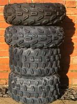 Set of 4 Maxxis OFF ROAD Quad ATV Tyres, New, Front 22x7x10, Rear 20x10x9