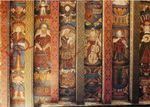 Picture Postcard-:Crathes Castle, Painted Ceiling