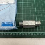 20714468 Sandvik Hydraulic Adapter 3/8 BSPP to 3/4 JIC Straight Drill Rig NOS