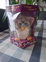Vintage Original Furby Church Mouse Interactive Electronic Pet Toy Tiger 1999
