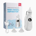 Electric Newborn Baby Nasal Aspirator Nose Cleaner Hygienic Nose Snot Cleaner UK