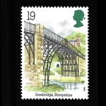 ARCHITECTURE BRIDGE : GB 1989  19p. Ironbridge, Shropshire; stamp [MNH] [SG1440]