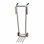 Two-Wheel Hand Truck Front Prongs Metal Hand Hand Truck Two Handles