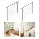 304 Stainless Steel Handrail Outdoor and Indoor Steel Grabrail Safety Rail Kit