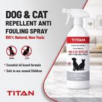 1L Big Size - Pet Dog & Cat Repellent Spray Stop Peeing, Digging & Urine Marking