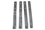 Flat Ground Anchor ‘Split’ (x4) for Swings, Climbing frames, Outdoor use