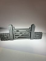 1/18 Scale 4ft Gate for Diorama Scene Diorama Accessories