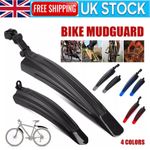 2Pcs Mountain Bike Mudguards MTB Bicycle Mud Guard Tire Fender Front Rear Set