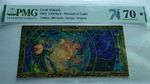 7k Cook Islands .999 Gold Threads Of Light $2 Note 1/200oz Uncirculated PMG Seal