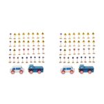 Kids Wooden Traffic Sign Model Toys Educational Road Safety Play Set