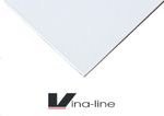 1200mm x 600m pack of 8 White Vinyl Face Suspended Ceiling Tiles