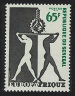 Senegal Europafrique 1973 MNH SG#522