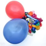 GSD BALLOONS METALLIC MIXED COLOUR 50PK (pack of 12)
