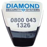 Pyronix Deltabell Black Dummy Alarm box twin flashing LED LIFETIME GUARANTEE