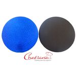 48 x Disposable Blue Hair Nets, Chef's Hair Nets, Catering Head Nets Blue/Brown 