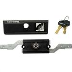 Gliderol Garage Door Lock Handle Kit, Matt Finish, Includes 2 Keys
