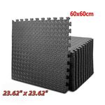 Gym Flooring Interlocking Mats EVA Foam Yoga Floor Nonslip Tiles 60X60cm