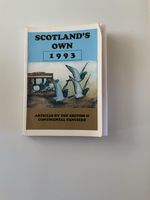 SCOTLANDS OWN 1993 - ARTICLES BY TOP BRITISH & CONTINENTAL PIGEON FANCIERS