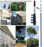 Telescope Pole 7.2m Long Extendable Multi Purpose Pole-Durable Light Weight