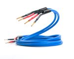 Melodika Sky Blue 2x 4mm speaker cable (A Pair) Terminated