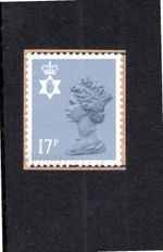SG NI43 Ea Northern Ireland  17p Type II 2  STAMP used